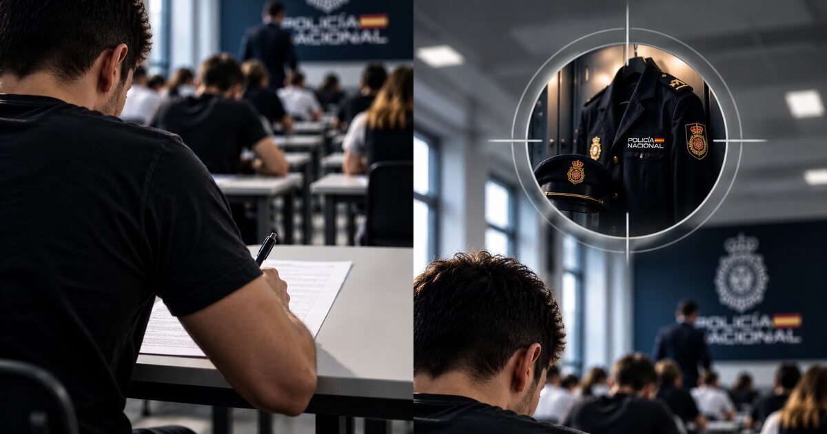 Menos de 30.000 aspirantes a Policía Nacional: examen del 26 de septiembre de 2026